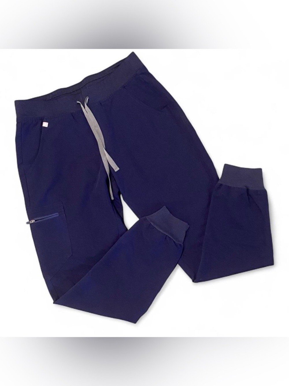Figs Sz Small Navy Blue Zamora Jogger Scrub Pants